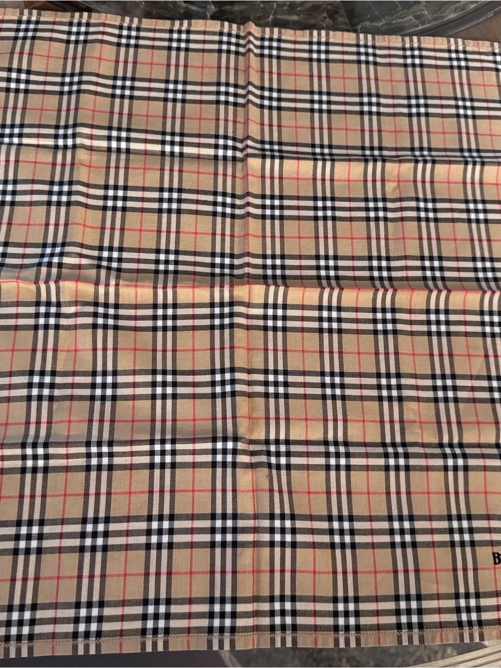 Burberrys Nova Check Handkerchief/ Neckerchief